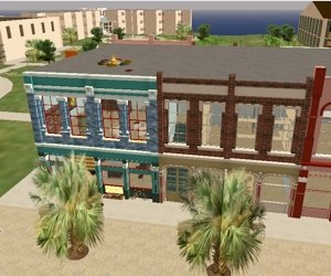 Strand Buildings in Second Life